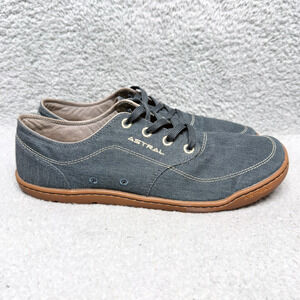 Astral Hemp Loyak Mens Size 9.5 Minimalist Shoes Granite Gray Hemp Canvas